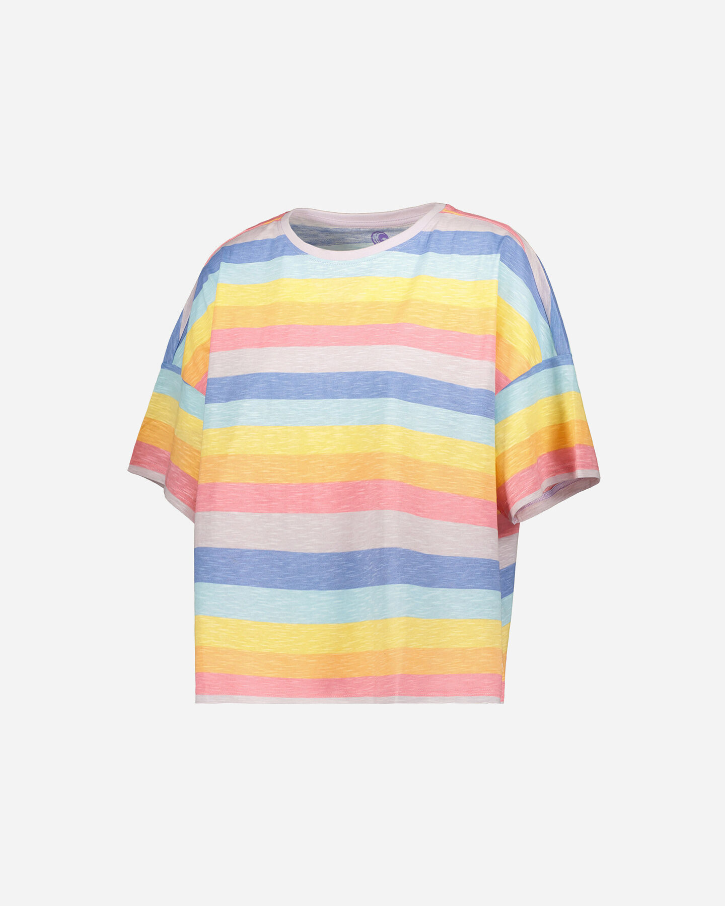  T-Shirt MISTRAL OVER CROP STRIPED W S4100685|896|UNI scatto 5