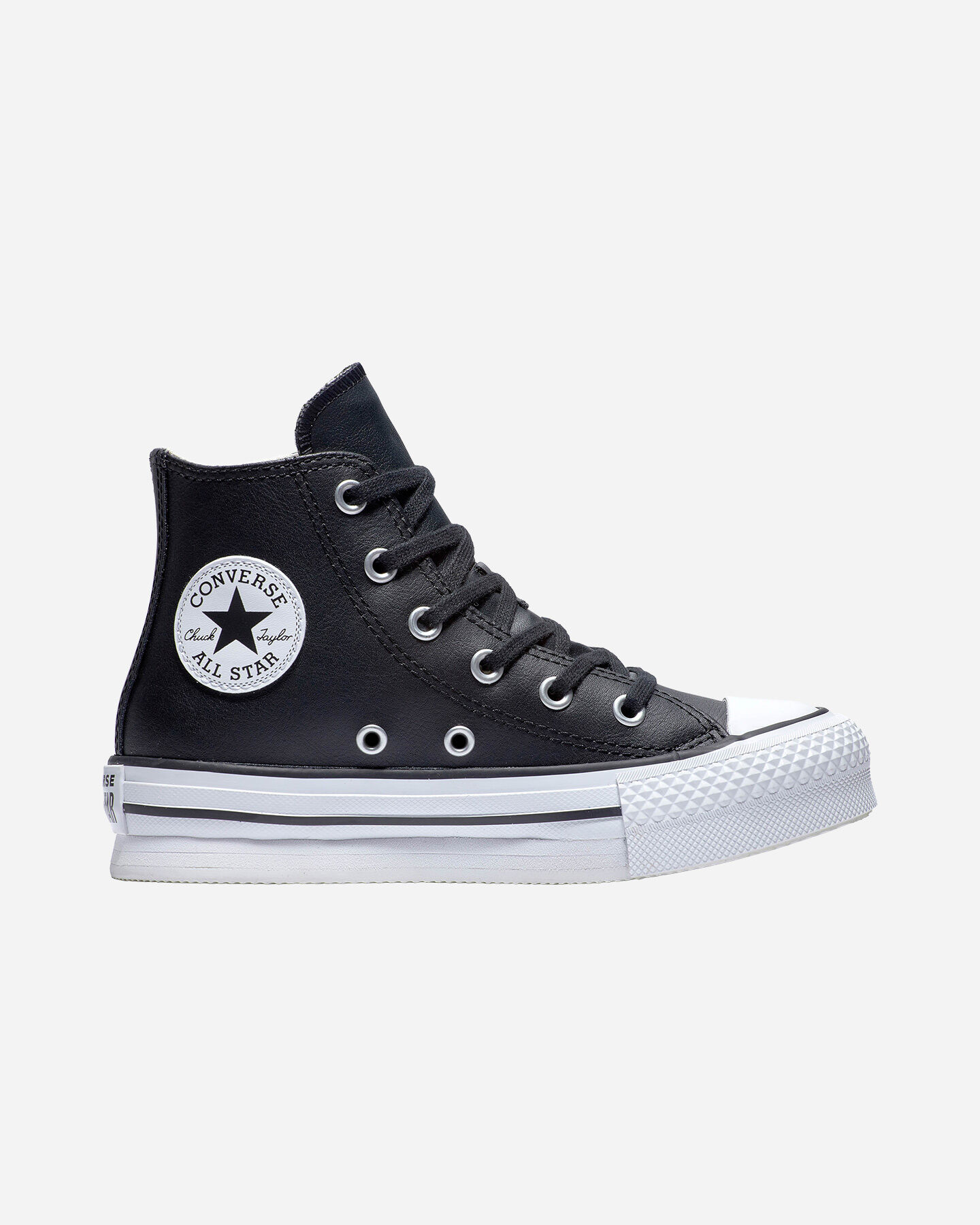  Scarpe sneakers CONVERSE CHUCK TAYLOR ALL STAR EVA LIFT LTH PS JR S5480280|001|12.5 scatto 0