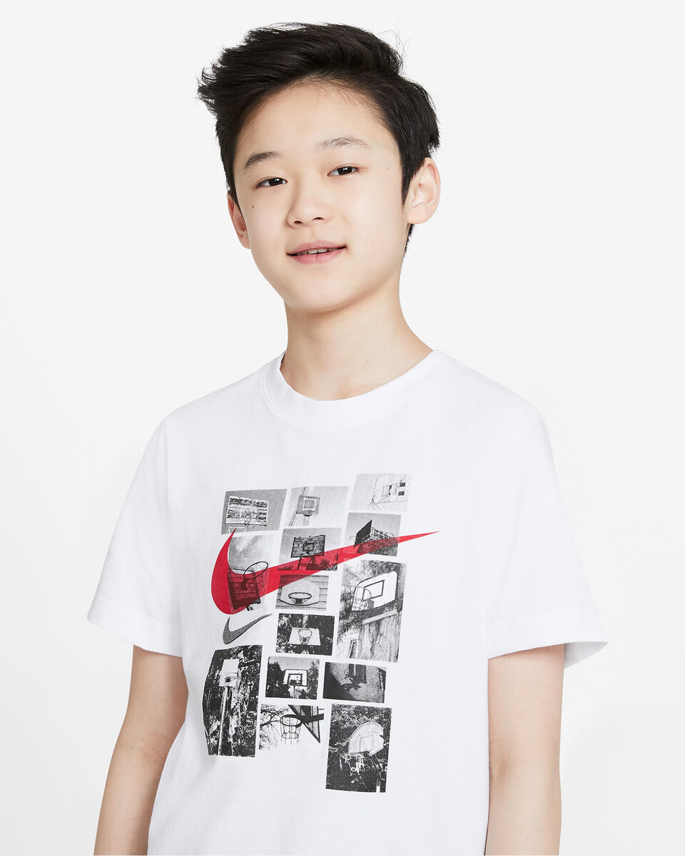  T-Shirt NIKE GRAPHIC BASKET JR S5352167|100|S scatto 2