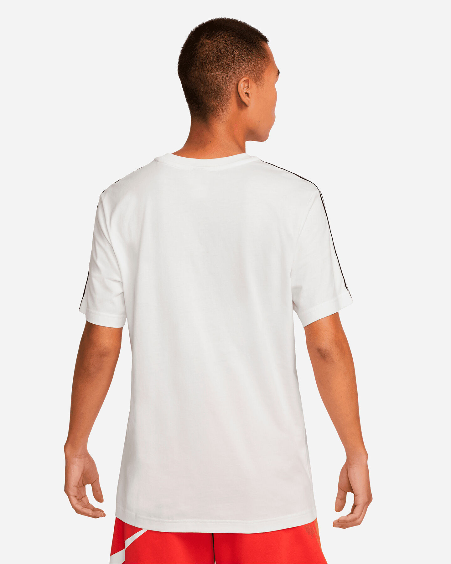  T-Shirt NIKE REPEAT BIANCO BIG LOGO M S5492553 scatto 1