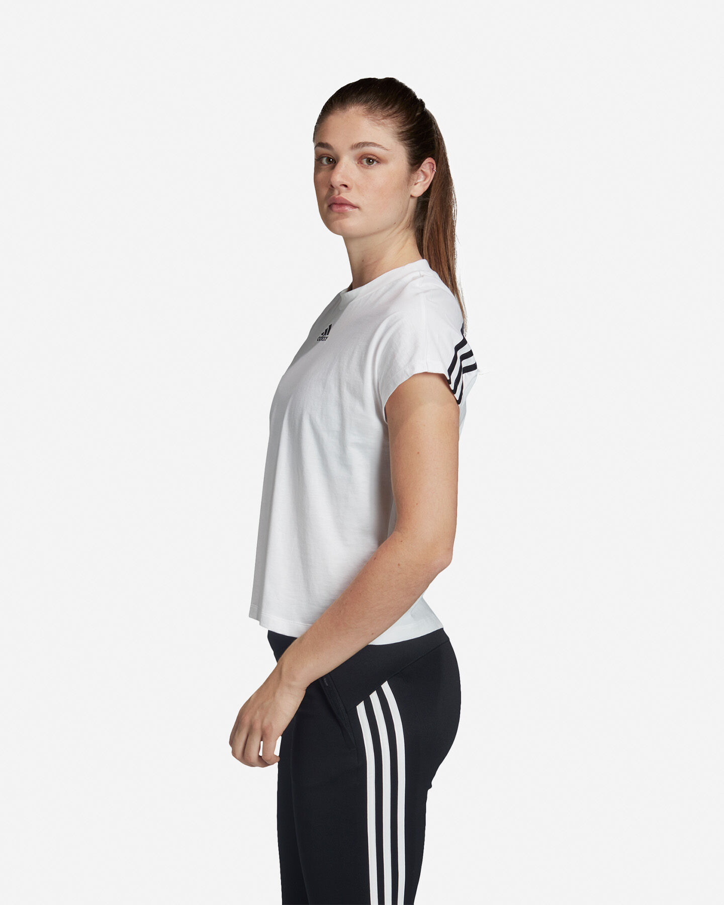  T-Shirt ADIDAS MUST HAVES 3-STRIPES W S5147092|UNI|XS scatto 3