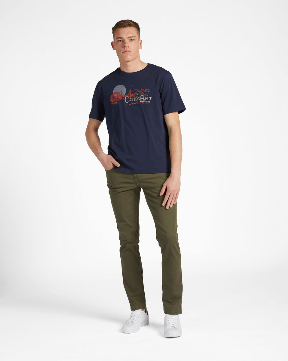  T-Shirt COTTON BELT BIG LOGO PRINTED M S4103173|935|S scatto 1