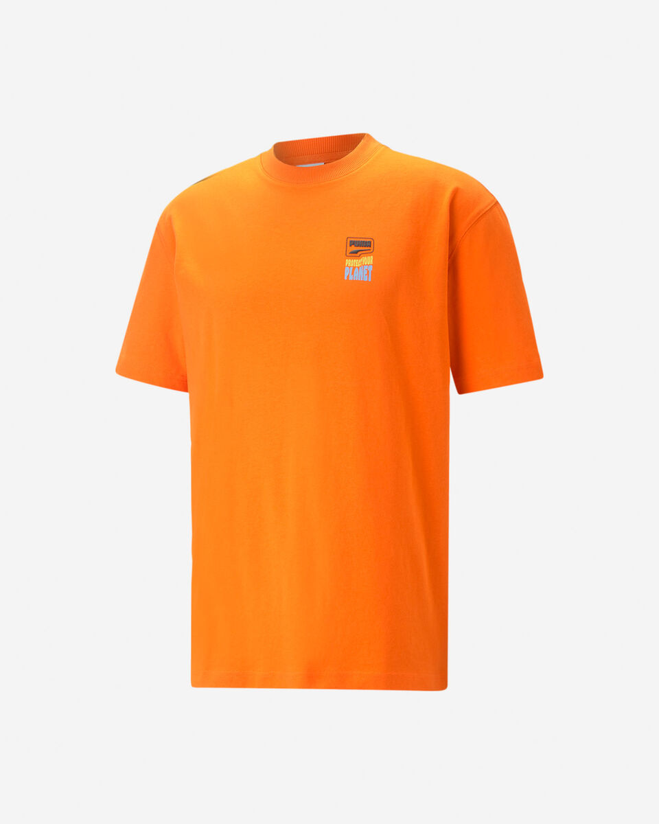 T-Shirt PUMA DOWNTOWN GRAPHIC RETRO M S5541103 scatto 0