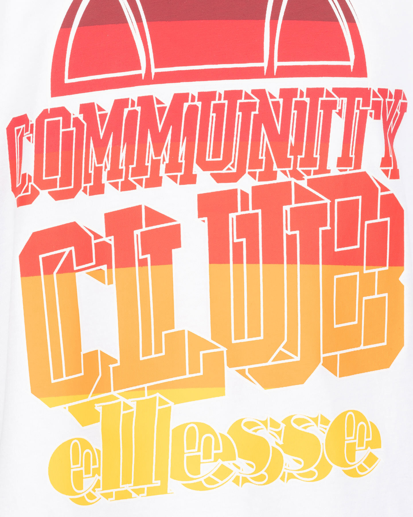  T-Shirt ELLESSE COMMUNITY CLUB JR S4130181|001A|8A scatto 2