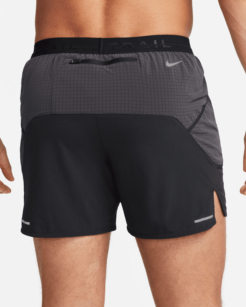  Short running NIKE NK DRI FIT TRAIL 5IN M S5538574|010|XL scatto 3