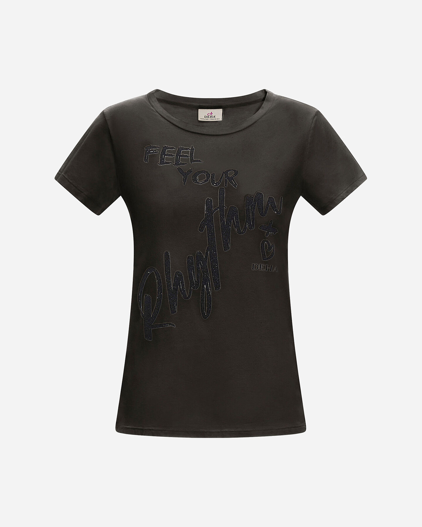  T-Shirt DEHA GRAPHIC LUREX W S4126353|10009|XS scatto 0