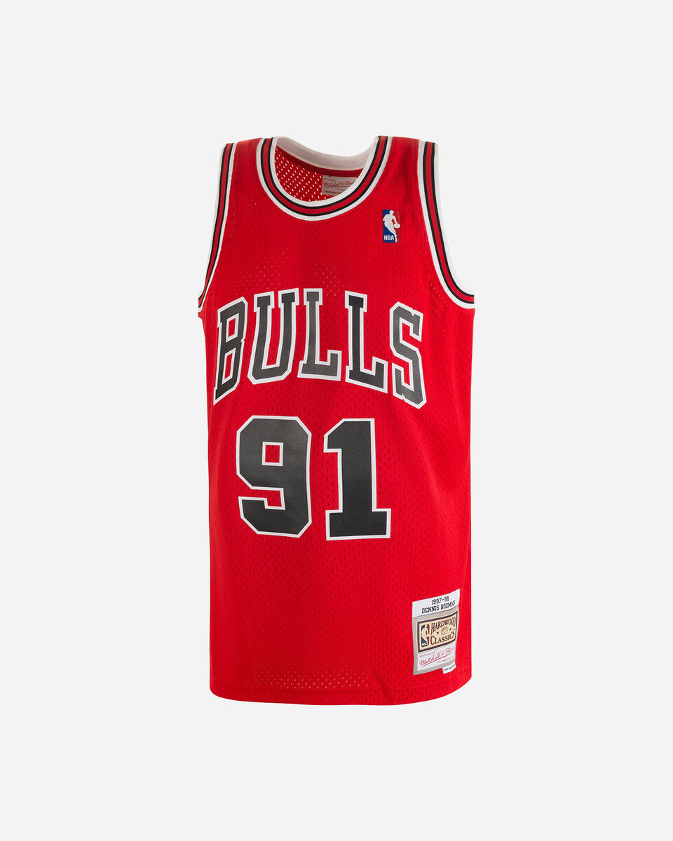  Canotta basket MITCHELL&NESS NBA CHICAGO BULLS DENNIS RODMAN '97 M S4110753|001|S scatto 0
