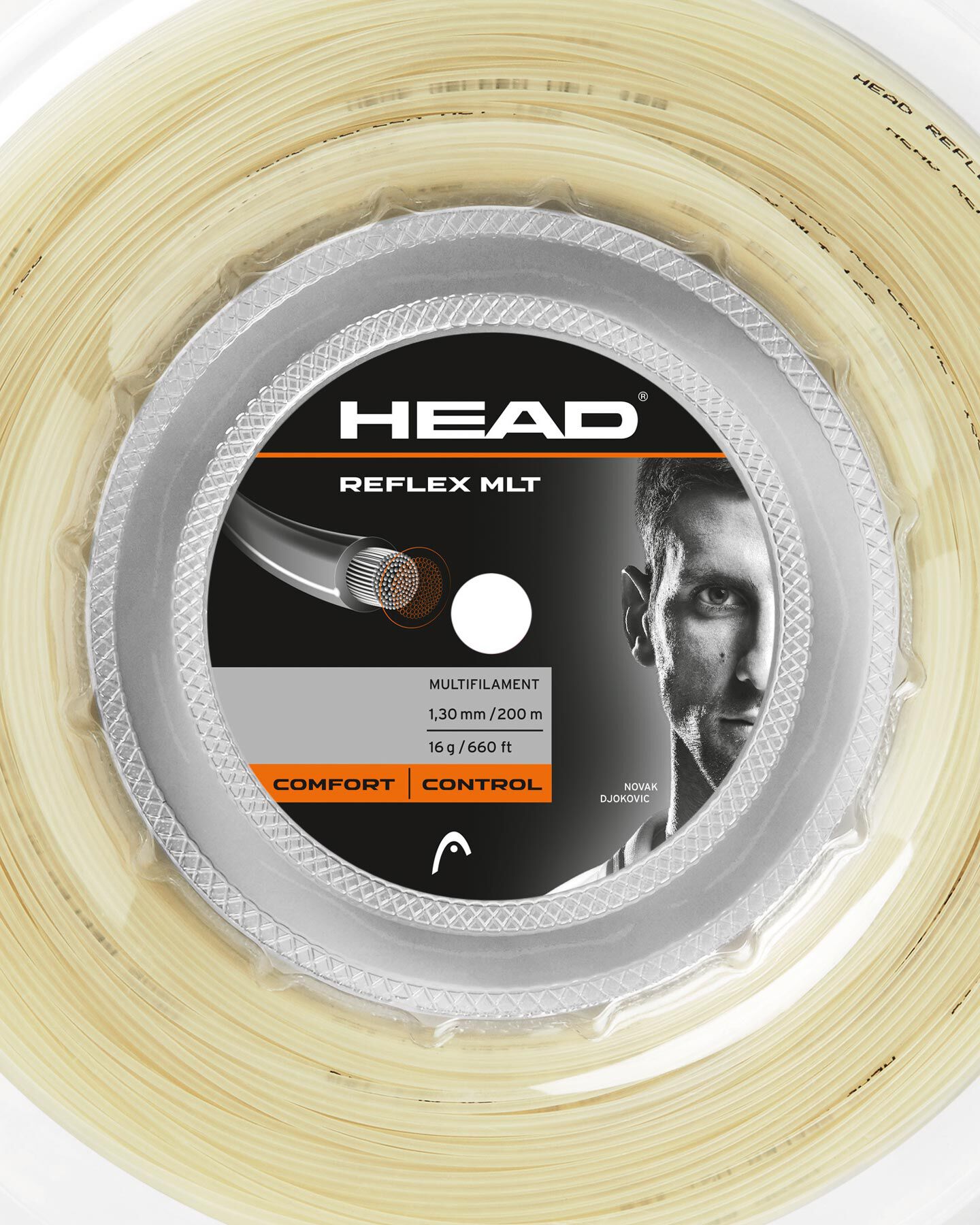  Corde tennis HEAD REFLEX MLT S4002998|NAT|1,30 scatto 1