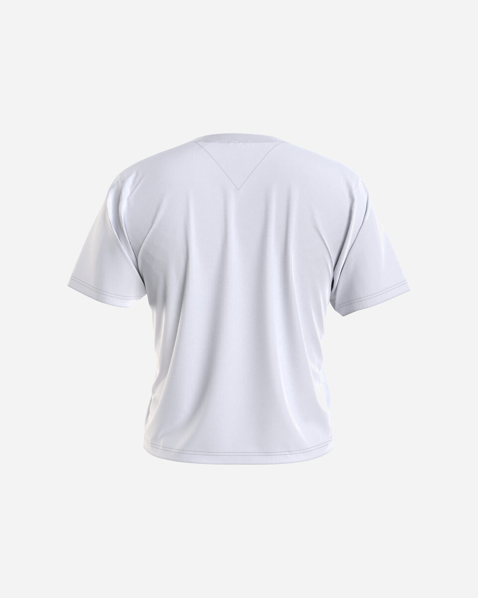  T-Shirt TOMMY HILFIGER CROP MODERN LOGO W S4089049|YBR|XS scatto 3