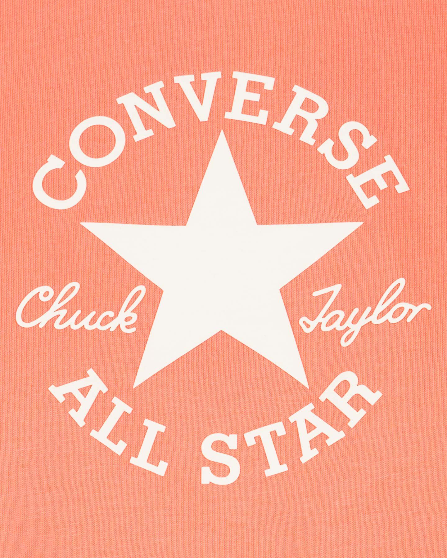  T-Shirt CONVERSE CHUCK PATCH LOOSE CROP W S5678978|637|XXS scatto 2