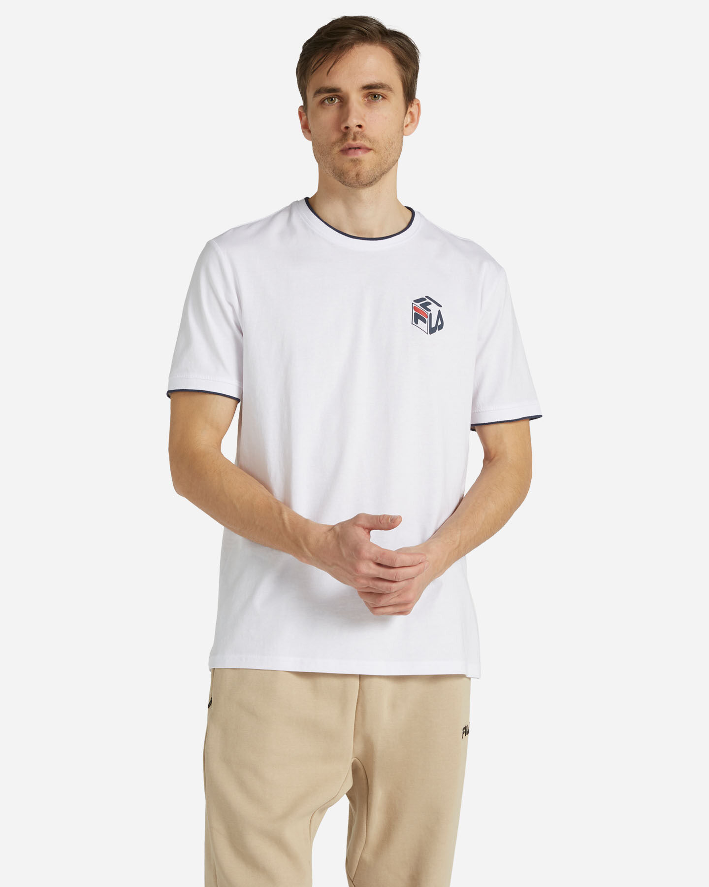  T-Shirt FILA F-BOX SMALL LOGO M S4129869|001|XS scatto 0