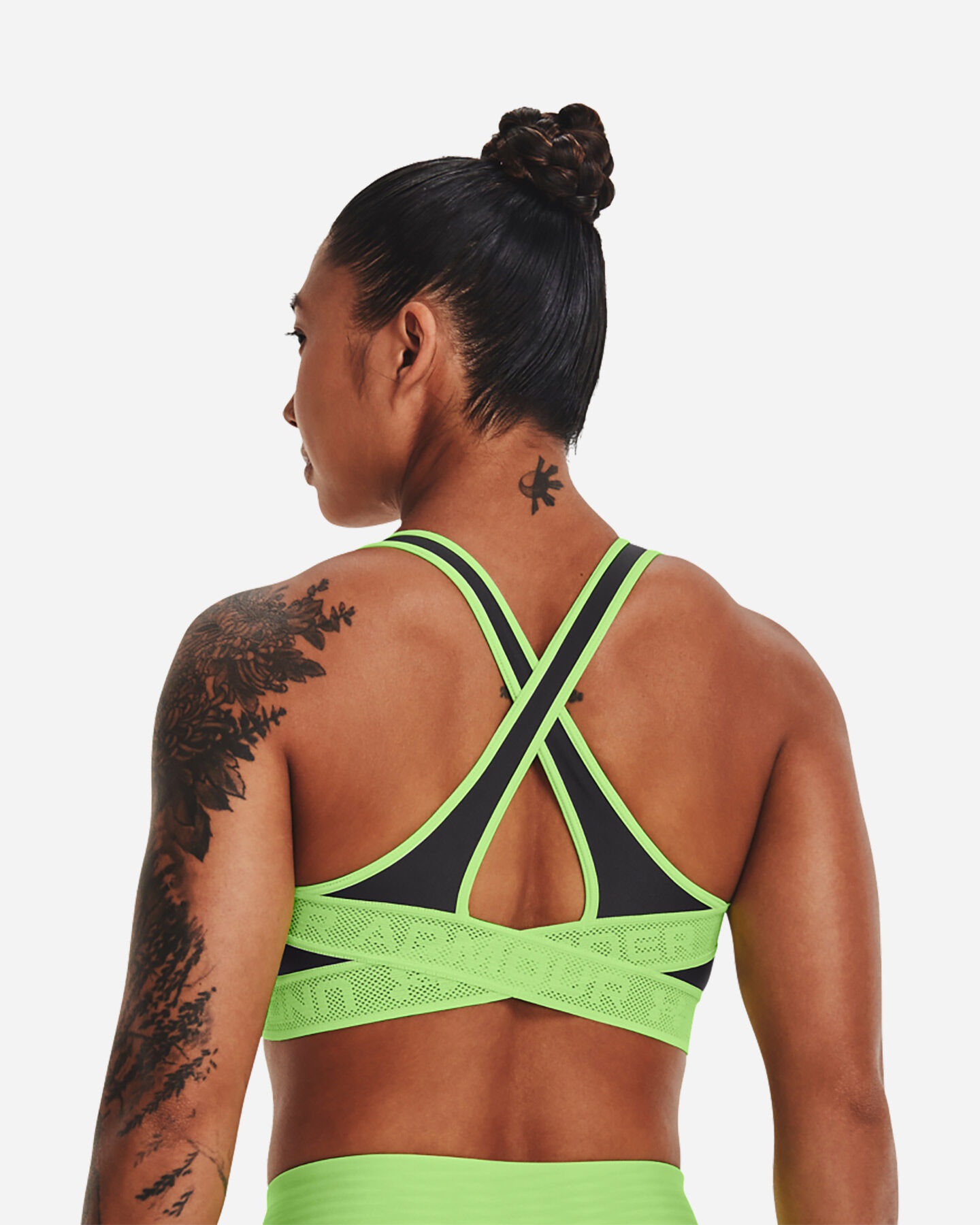  Bra training UNDER ARMOUR POLY MS CROSSBACK ELASTIC LOGO W S5390747|0010|XS scatto 1