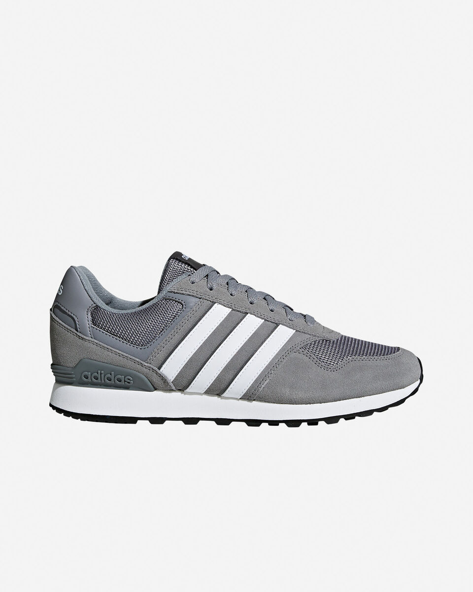  Scarpe sneakers ADIDAS 10K M S4044583|GREY/FTWWH|10 scatto 0