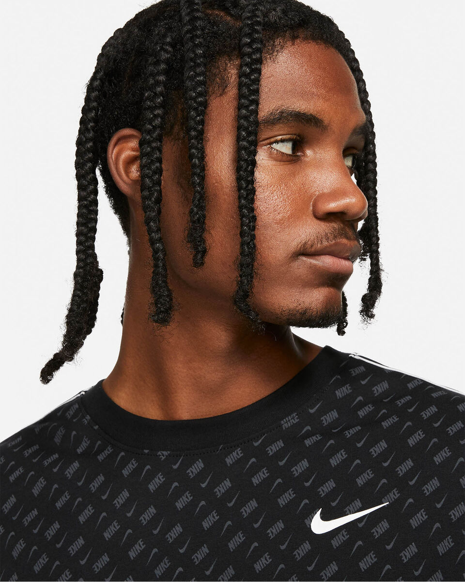  T-Shirt NIKE REPEAT ALL OVER M S5270641|010|XS scatto 2