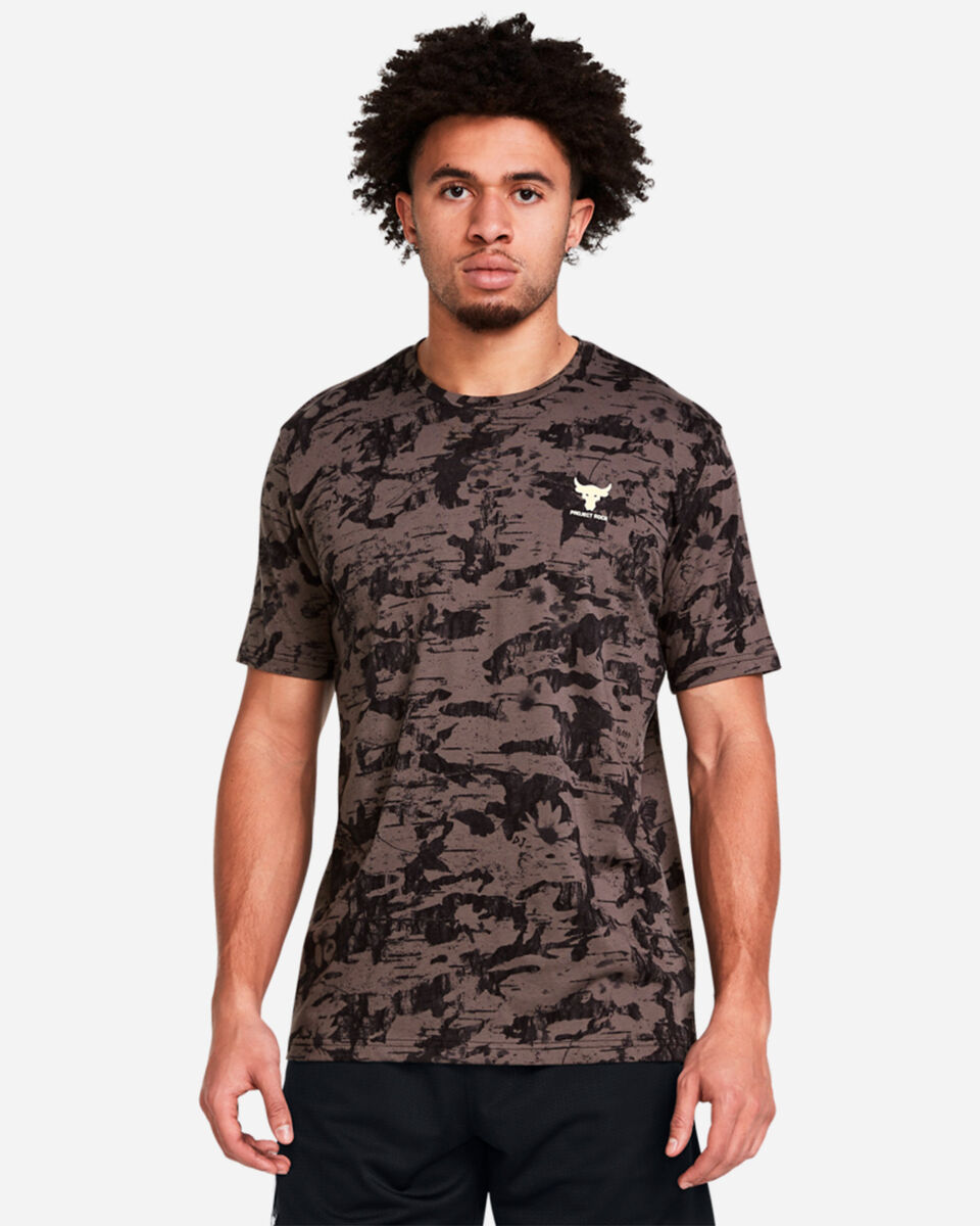  T-Shirt UNDER ARMOUR THE ROCK PJT PAYOFF M S5641731|0176|SM scatto 2