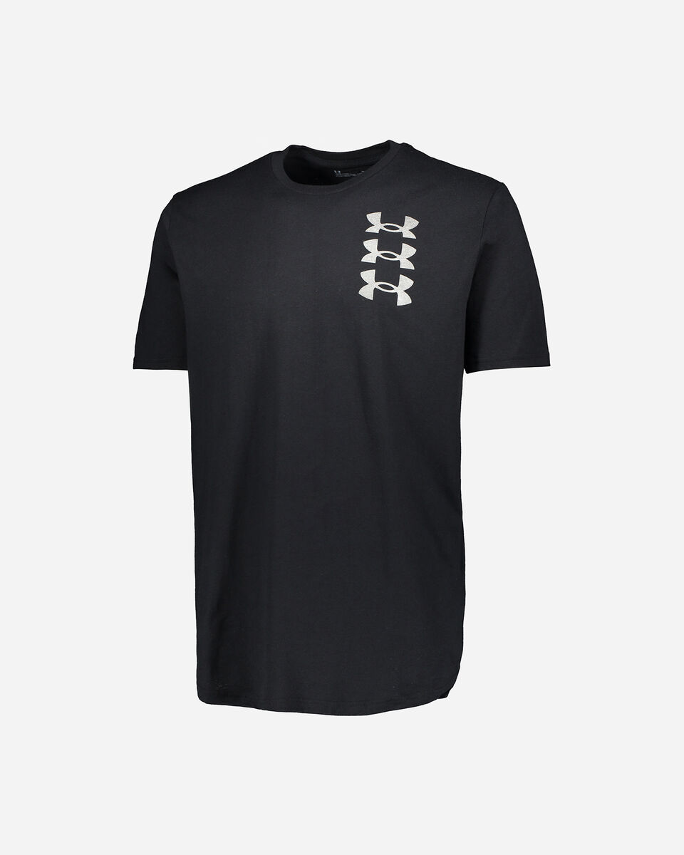  T-Shirt training UNDER ARMOUR TRIPLE STACK LOGO M S5229682|0001|XS scatto 0