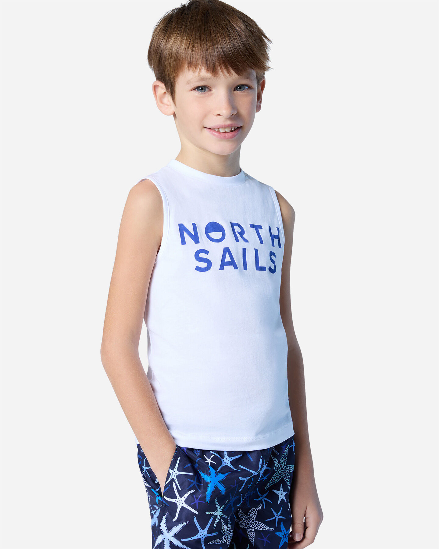 Canotta NORTH SAILS LOGO EXTENDED JR S5684033|0101|8 scatto 2