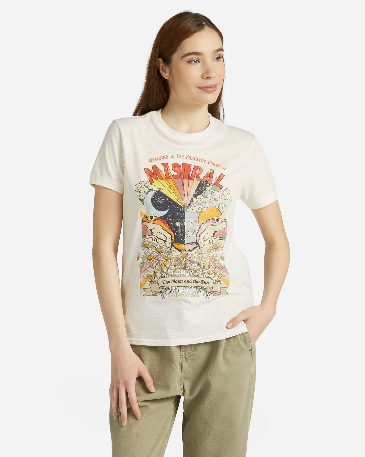  T-Shirt MISTRAL BOYFRIEND W S4118455|001|XS scatto 0