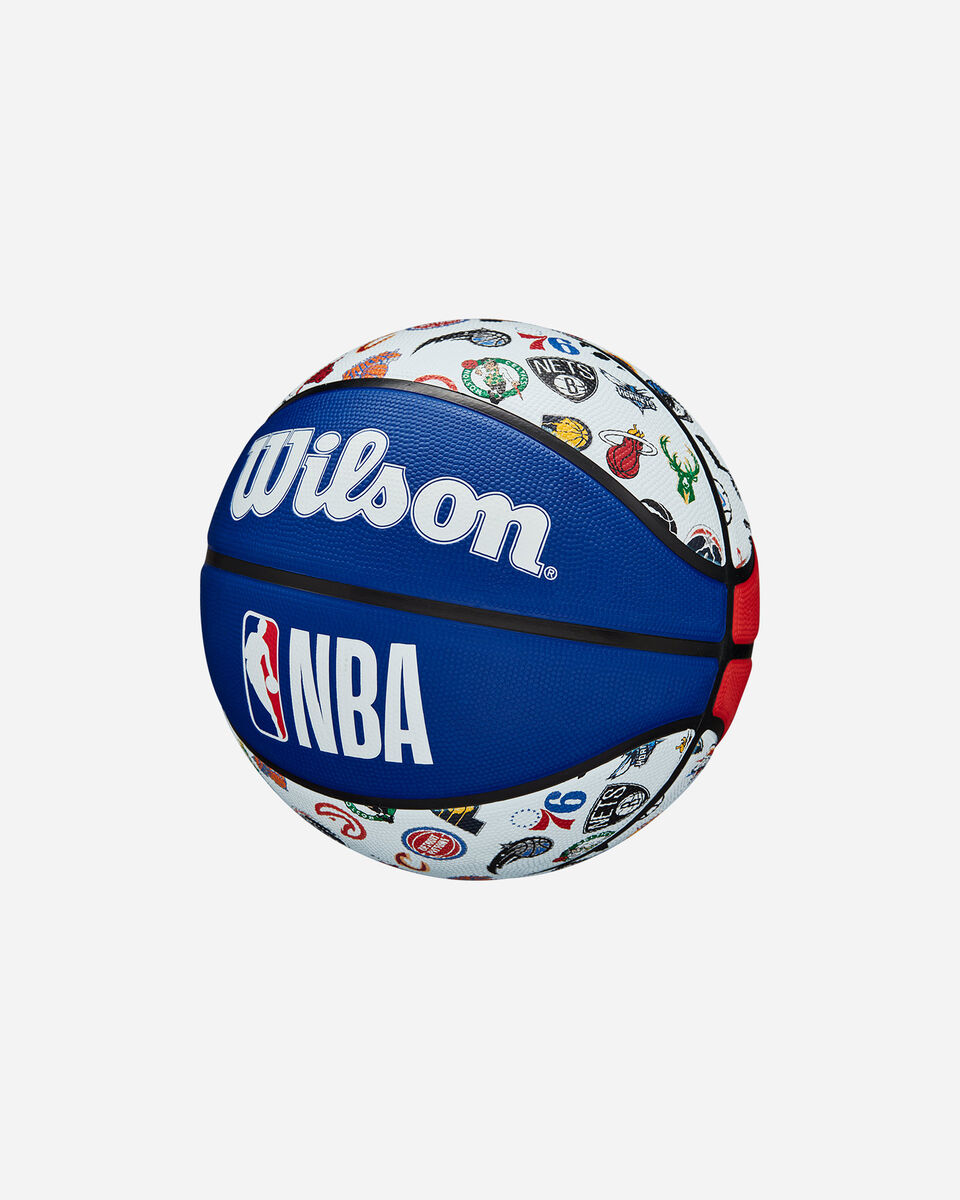  Pallone basket WILSON NBA ALL TEAM BSKT RWB  S5331590|UNI|7 scatto 2
