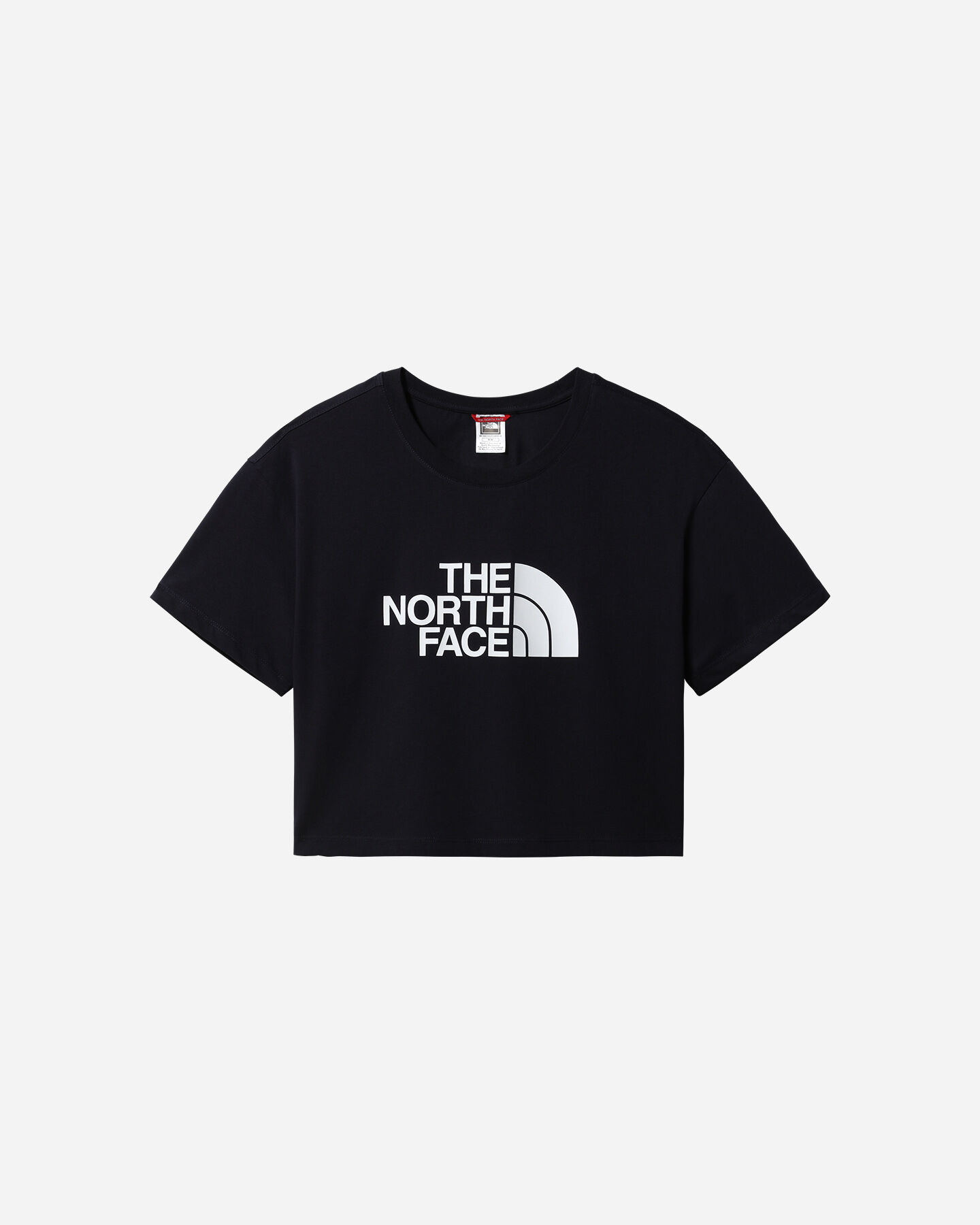  T-Shirt THE NORTH FACE CROP ALLOVER LOGO W S5409336|RG1|XS scatto 0