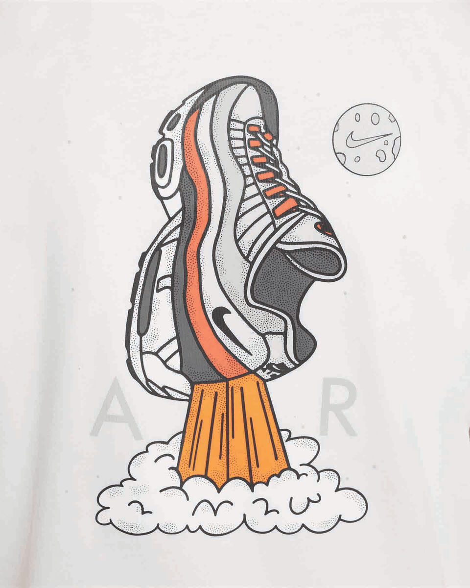  T-Shirt NIKE AIR GRAPHIC BACK JR S5644993|100|S scatto 3