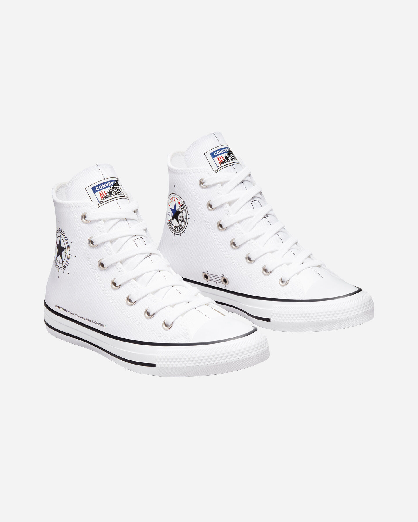  Scarpe sneakers CONVERSE CHUCK TAYLOR ALL STAR HIGH GS OPTICAL JR S5404583|102|3.5 scatto 1