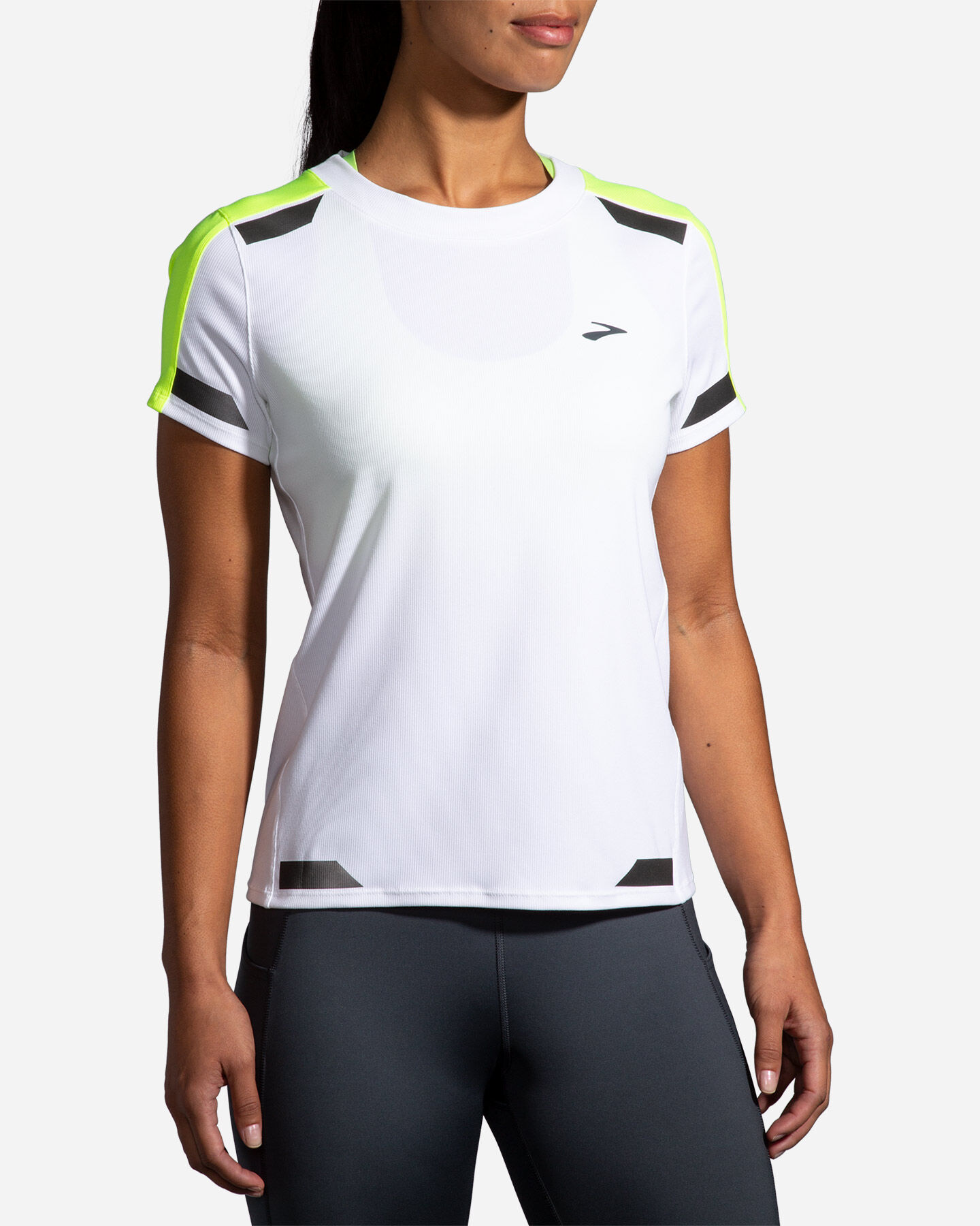  T-Shirt running BROOKS RUNVISIBLE W S5563584|UNI|L scatto 1