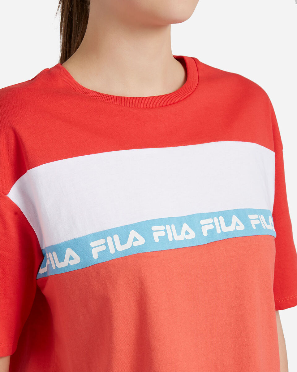  T-Shirt FILA CROP OVER COLOR BLOCK W S4088287|257/001|XS scatto 4