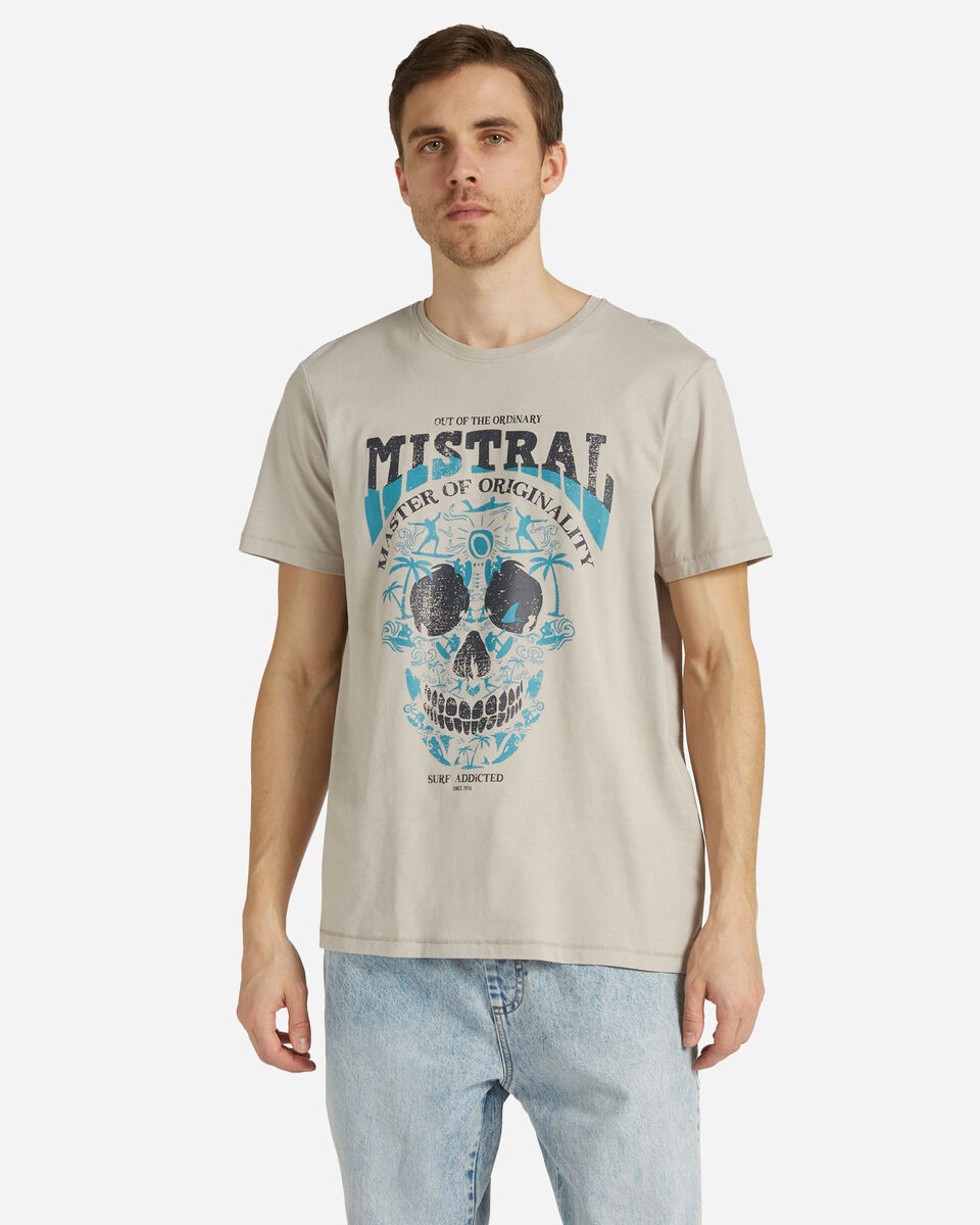  T-Shirt MISTRAL SURFSKULL M S4130285|022|S scatto 0