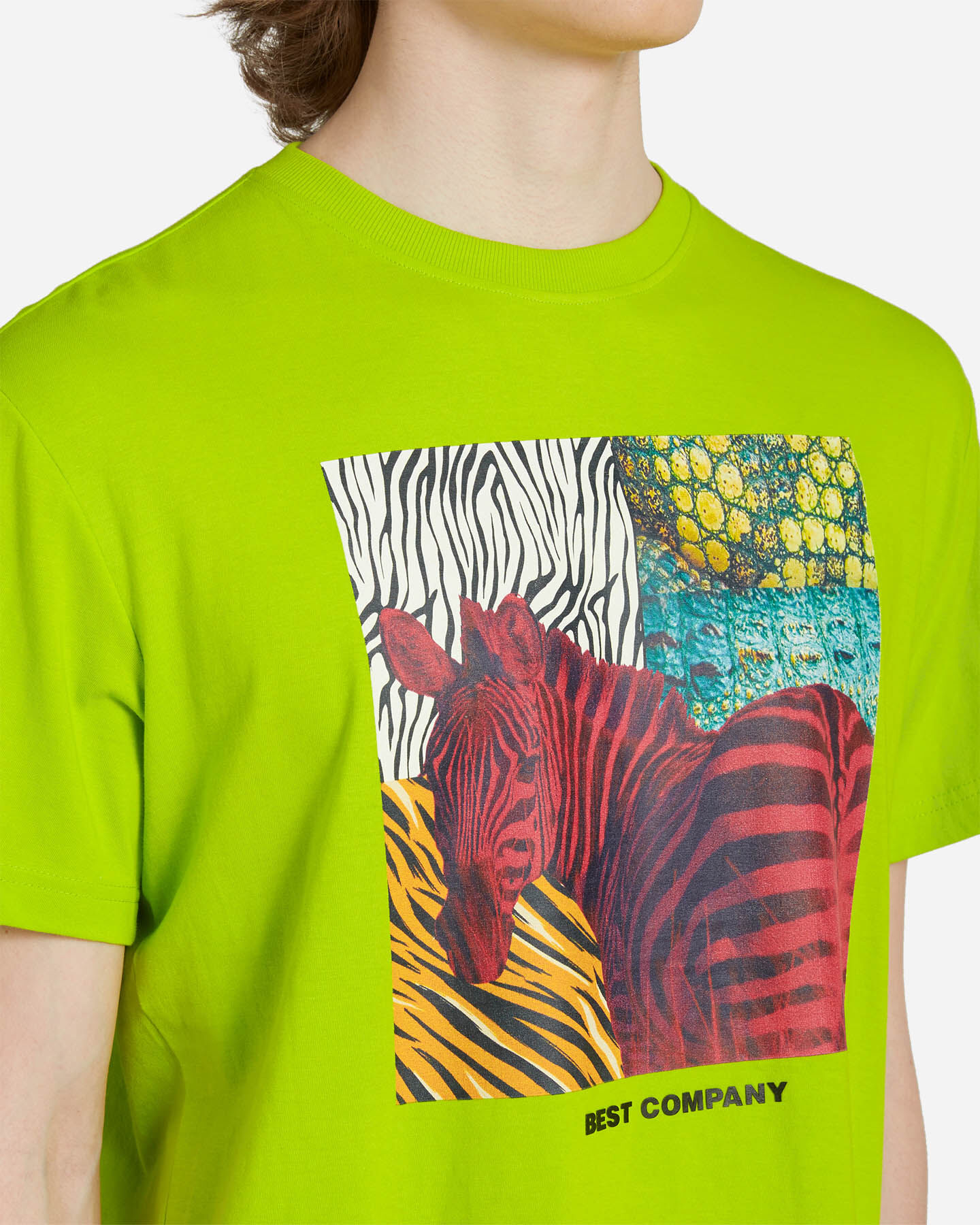  T-Shirt BEST COMPANY BOX ZEBRA M S4103184|694|M scatto 4