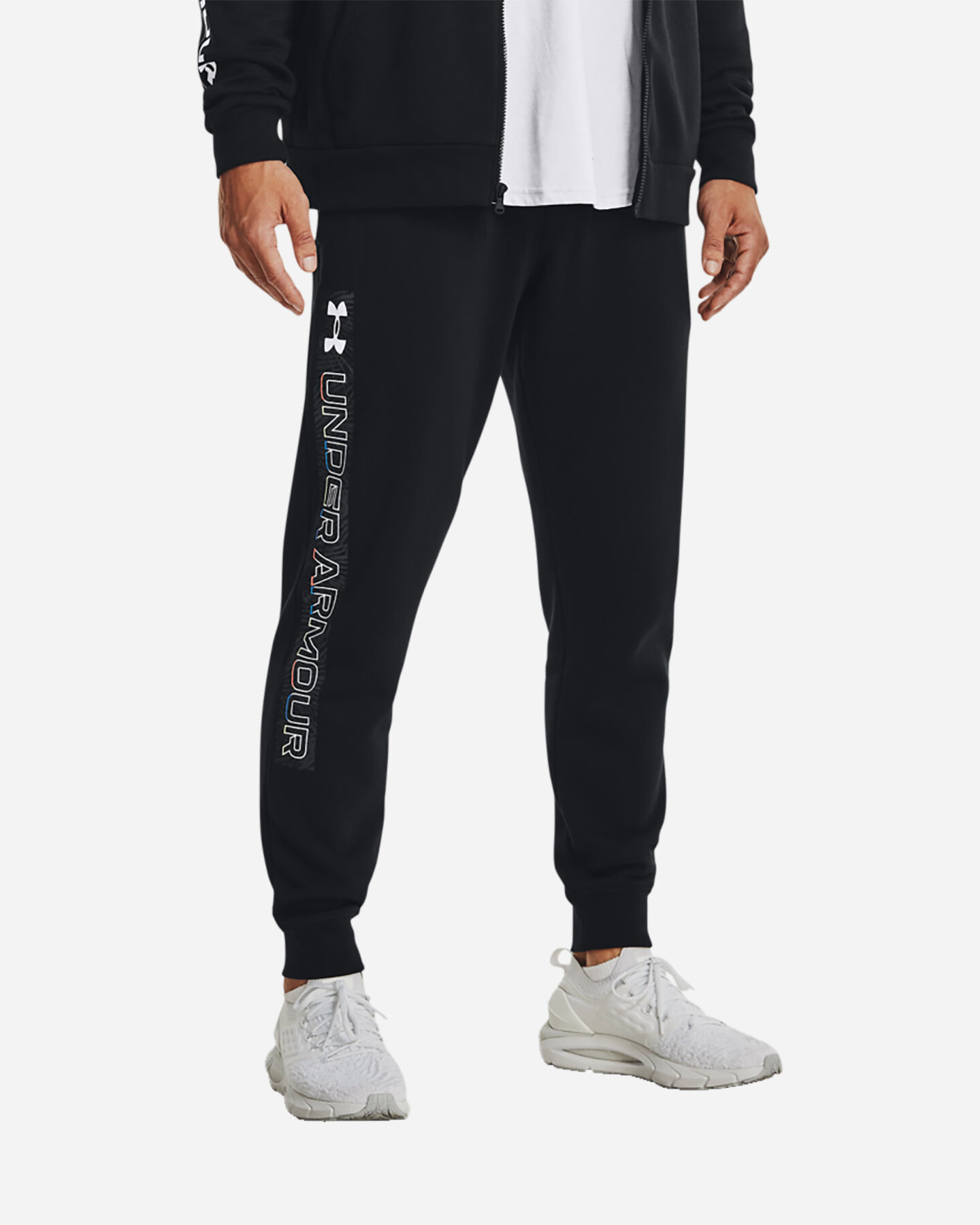  Pantalone UNDER ARMOUR A RIVAL LIGHT LOGO GRAPHIC M S5390471|0001|XS scatto 2