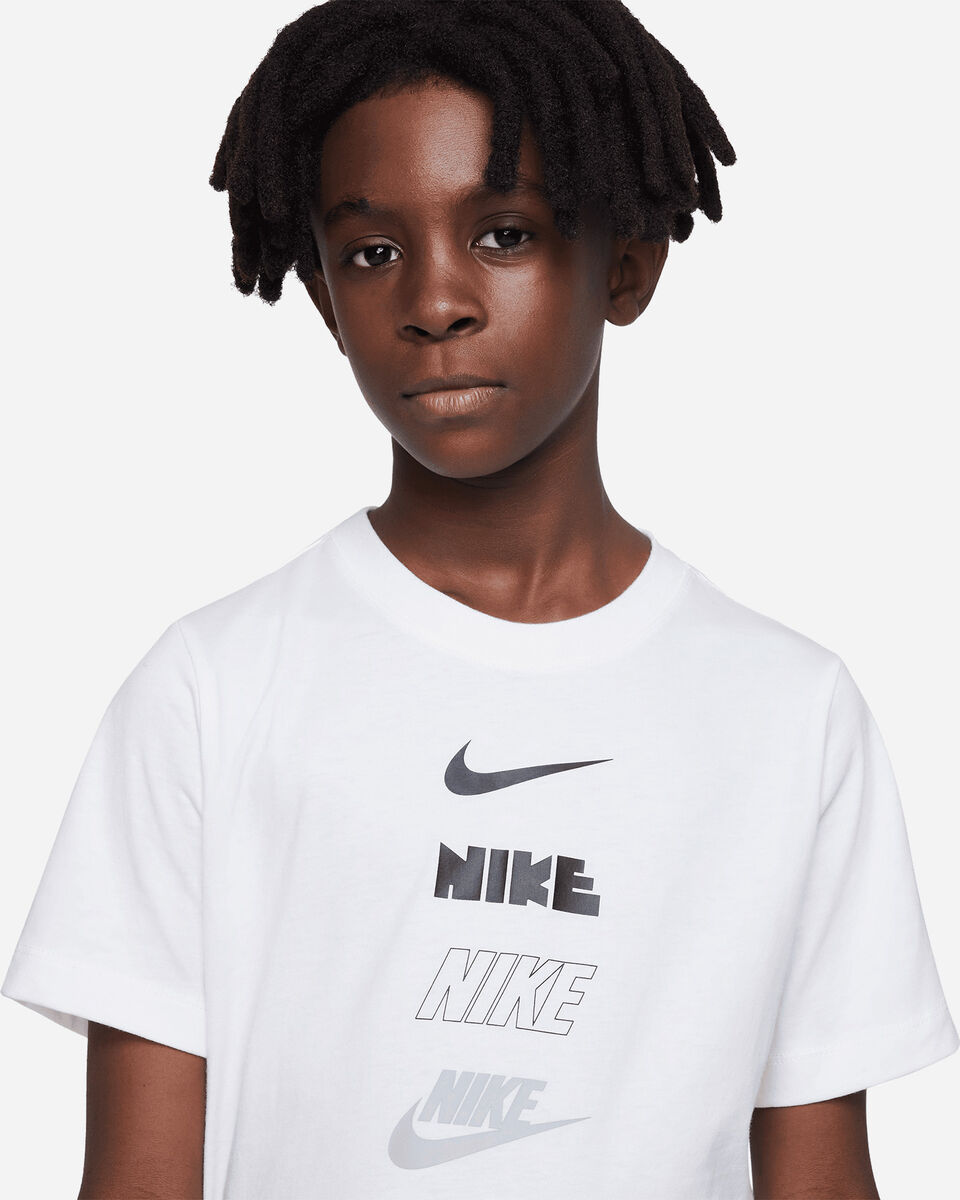  T-Shirt NIKE LOGOS JR S5539109|100|S scatto 3