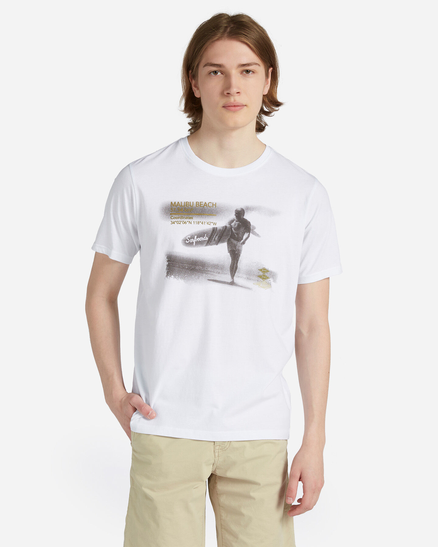  T-Shirt BEAR PRINT SURF M S4101076 scatto 0