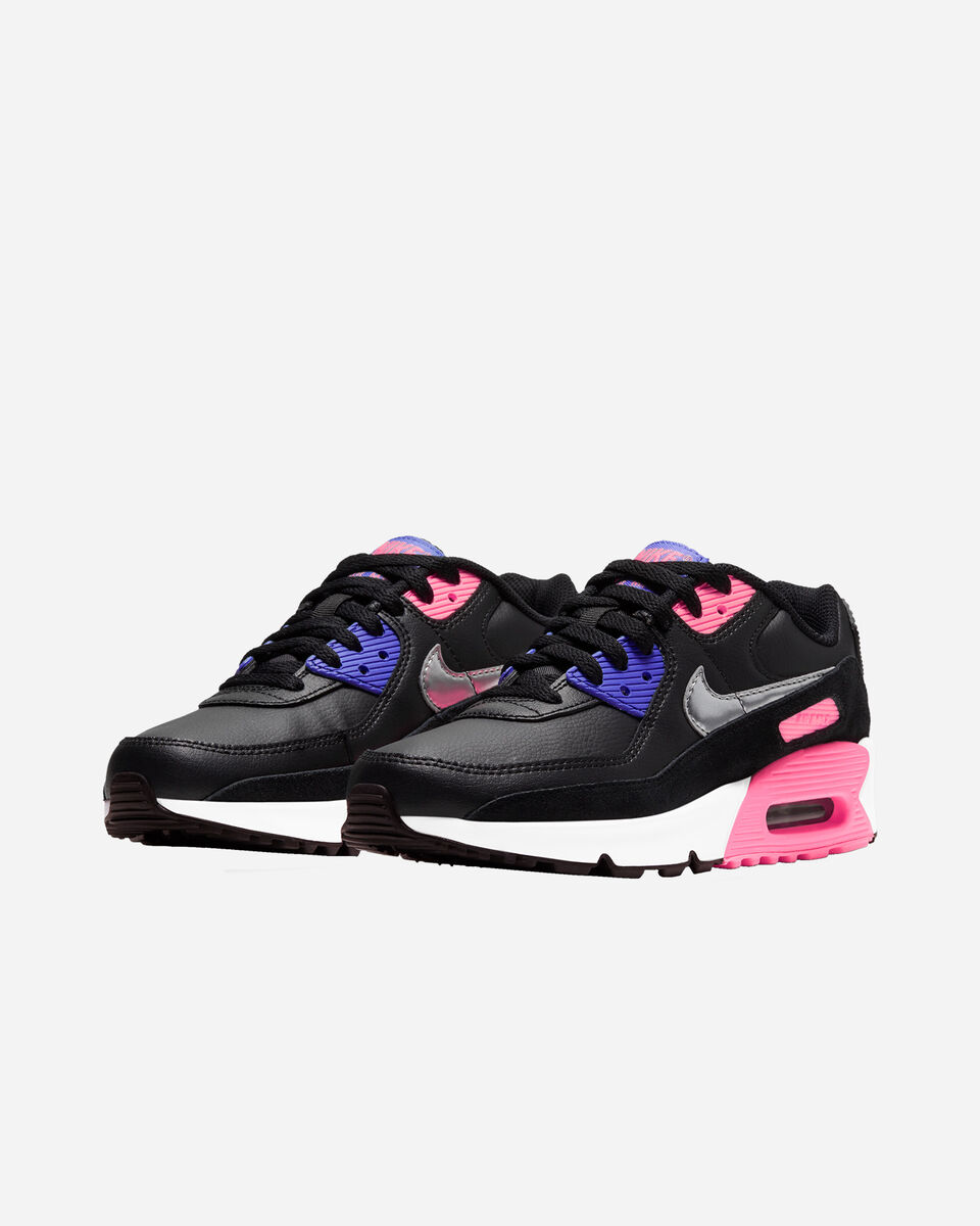  Scarpe sneakers NIKE AIR MAX 90 LTR JR GS S5270361|011|3.5Y scatto 1