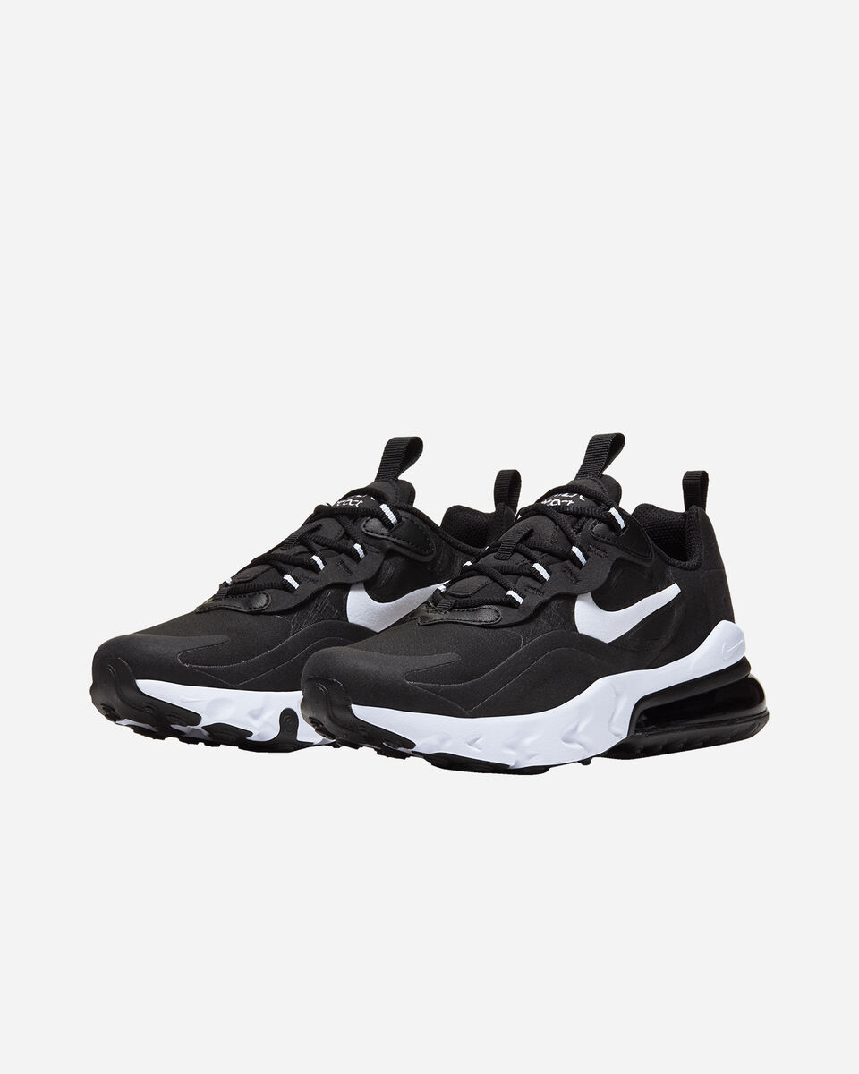  Scarpe sneakers NIKE AIR MAX 270 REACT JR GS S5161708|009|3.5Y scatto 1