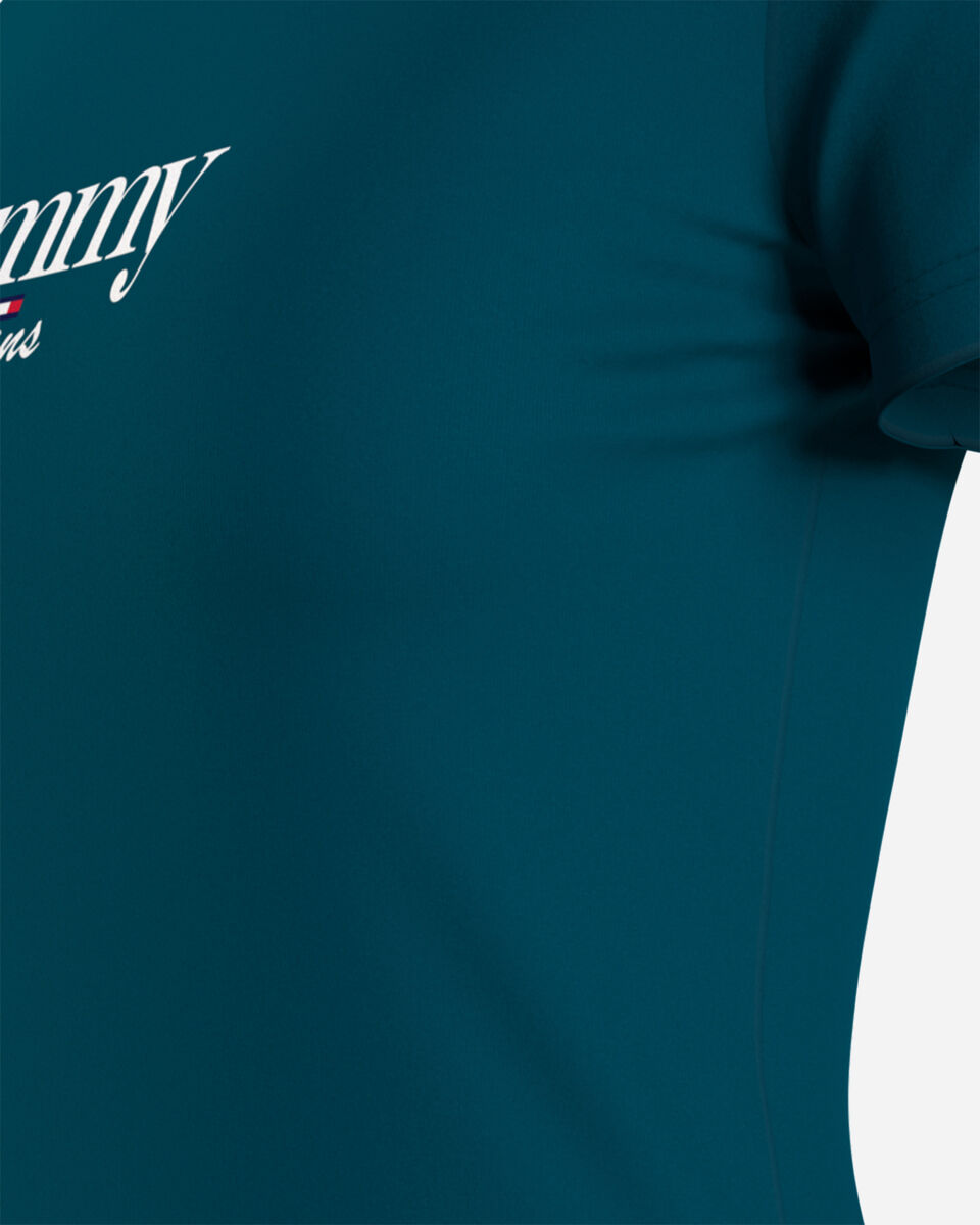  T-Shirt TOMMY HILFIGER ESSENTIAL LOGO SLIM W S4115025|CWJ|XS scatto 3