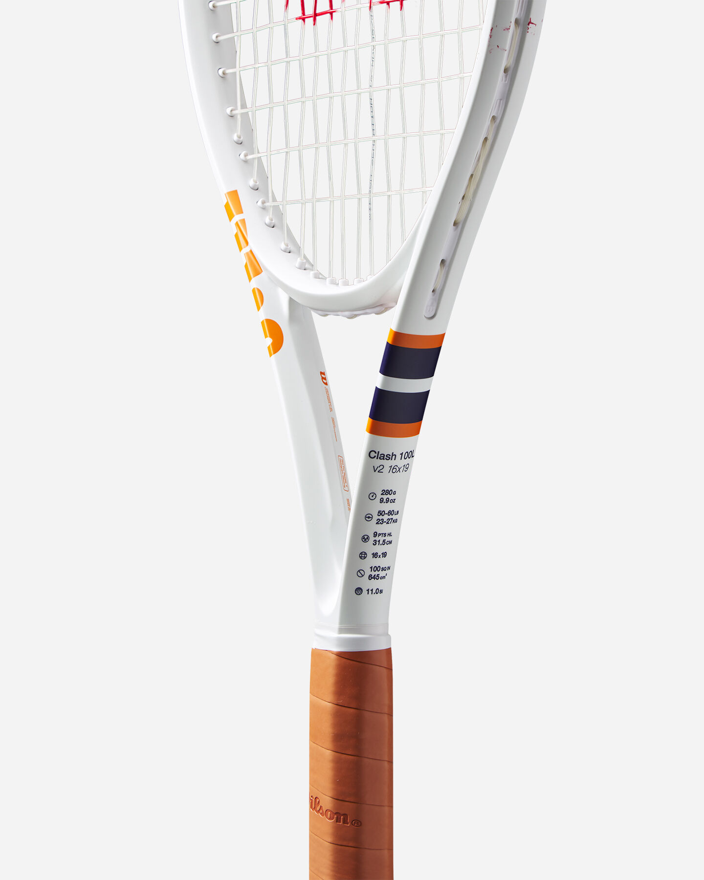  Racchetta tennis WILSON CLASH 100L V2 ROLAND GARROS 2023  S5572705|UNI|0 scatto 5