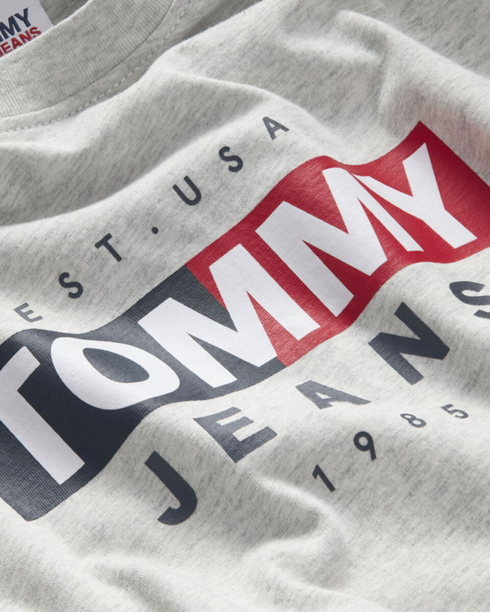  T-Shirt TOMMY HILFIGER LOGO FLAG M S4112926 scatto 2