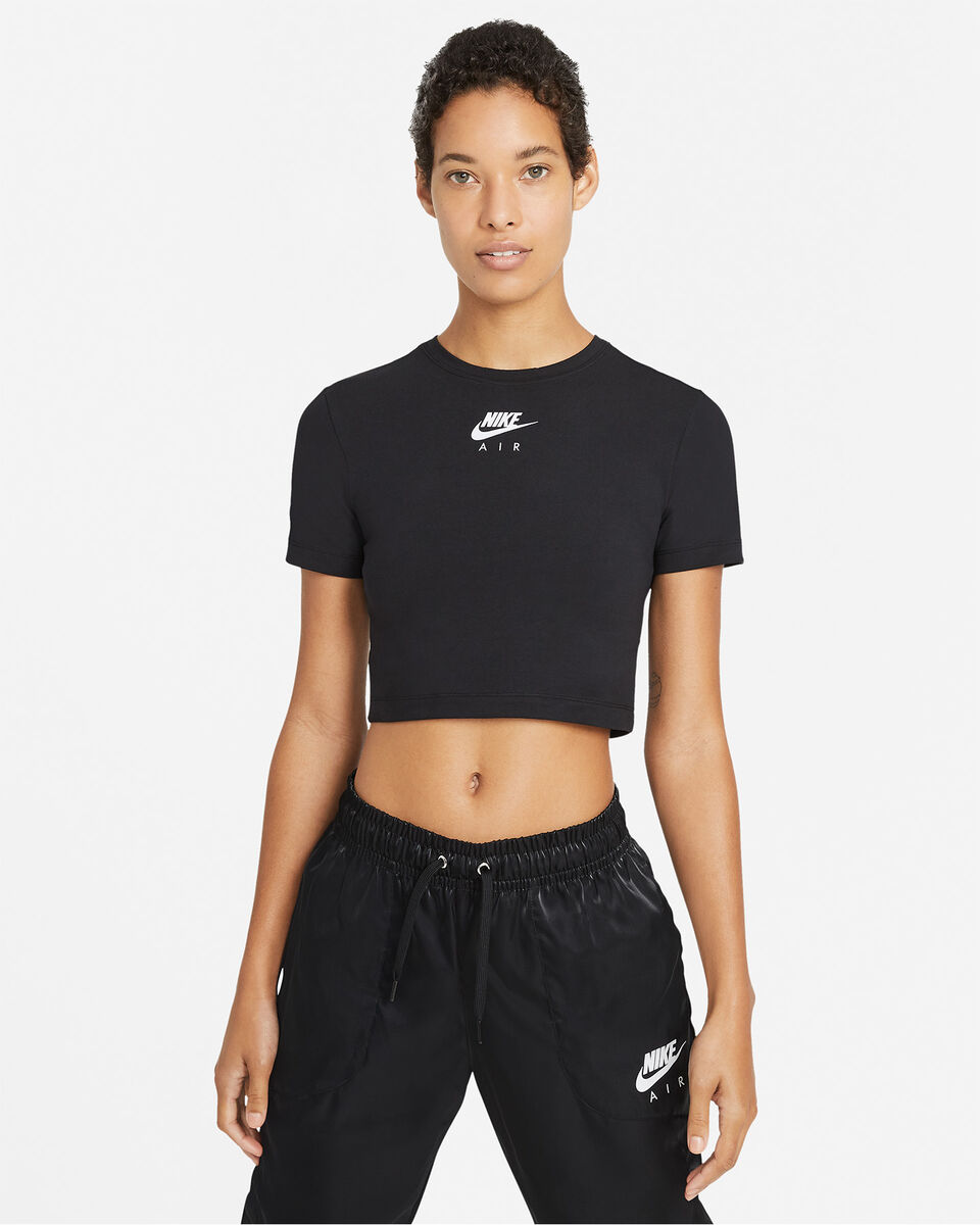  T-Shirt NIKE CROP AIR W S5269786|010|XS scatto 0