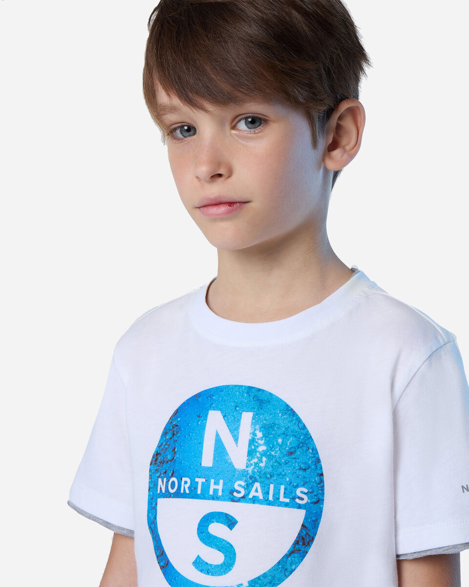  T-Shirt NORTH SAILS NEW LOGO SUMMER JR S5684032|0101|8 scatto 4