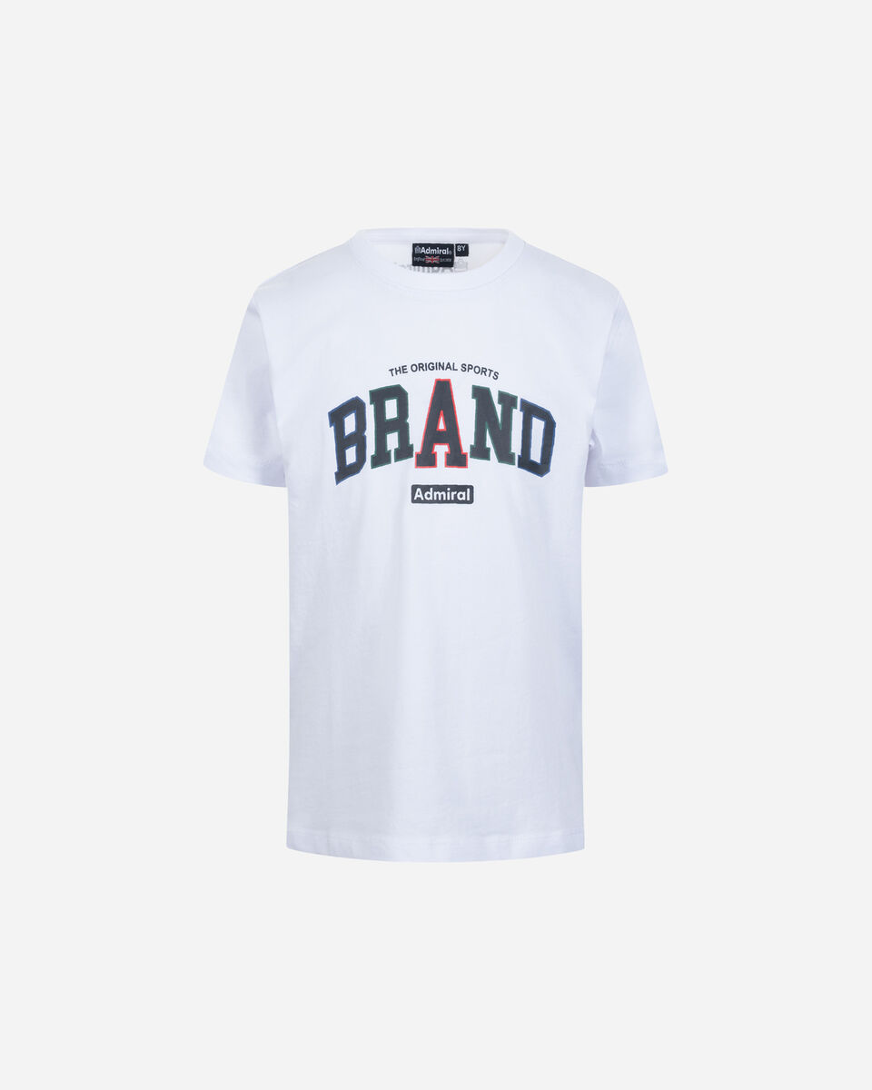  T-Shirt ADMIRAL BASIC SPORT JR S4129524|001|4A scatto 0
