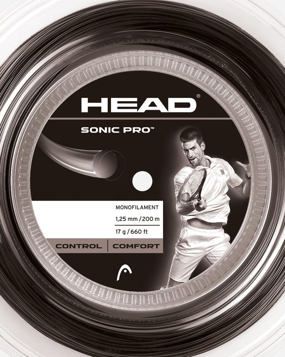  Corde tennis HEAD SONIC PRO REEL S0704054 scatto 1