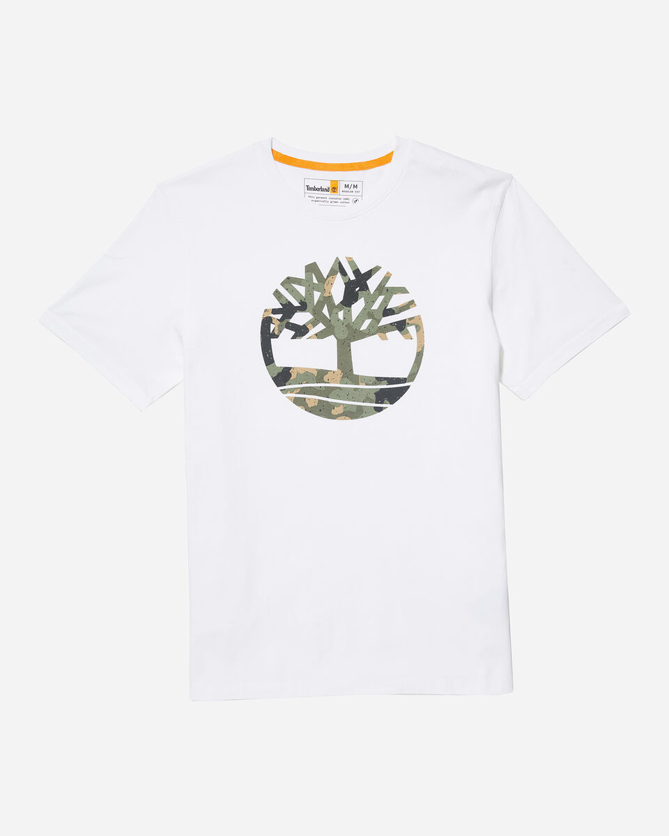  T-Shirt TIMBERLAND CAMO TREE T M S4104754|1001|S scatto 5