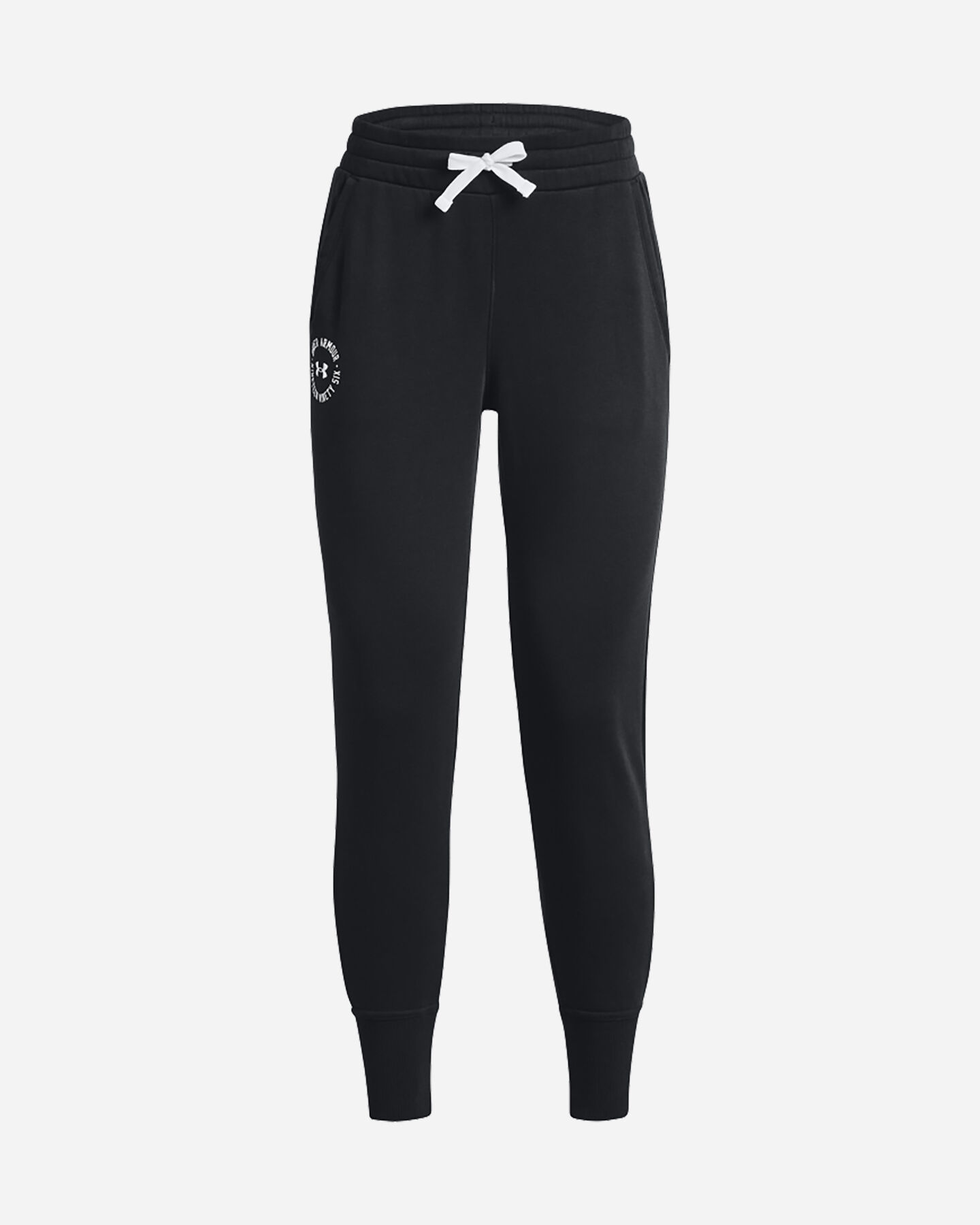  Pantalone UNDER ARMOUR RIVAL FLEECE CRESTS W S5458906|0001|XS scatto 0