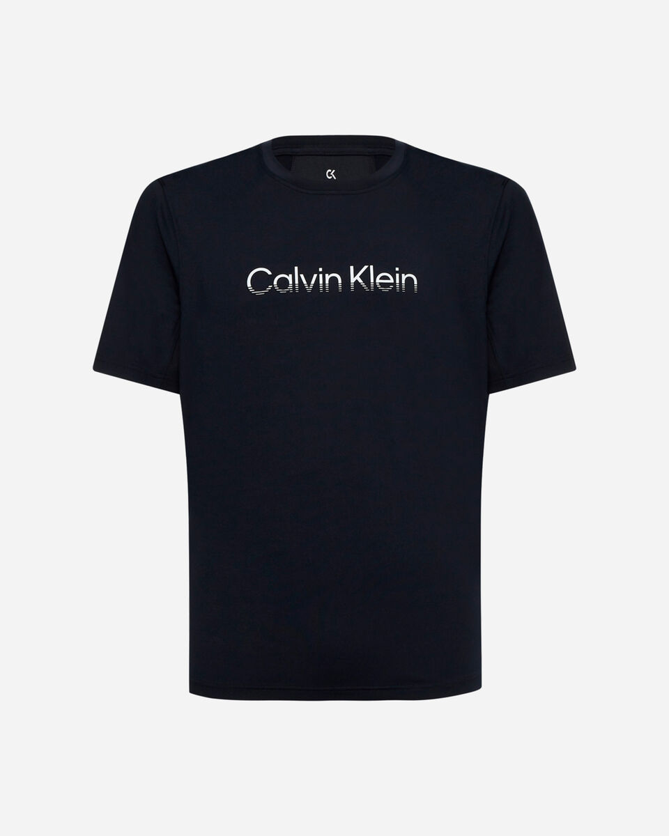  T-Shirt CALVIN KLEIN SPORT POLY BIG LOGO M S4102088|BAE|S scatto 0