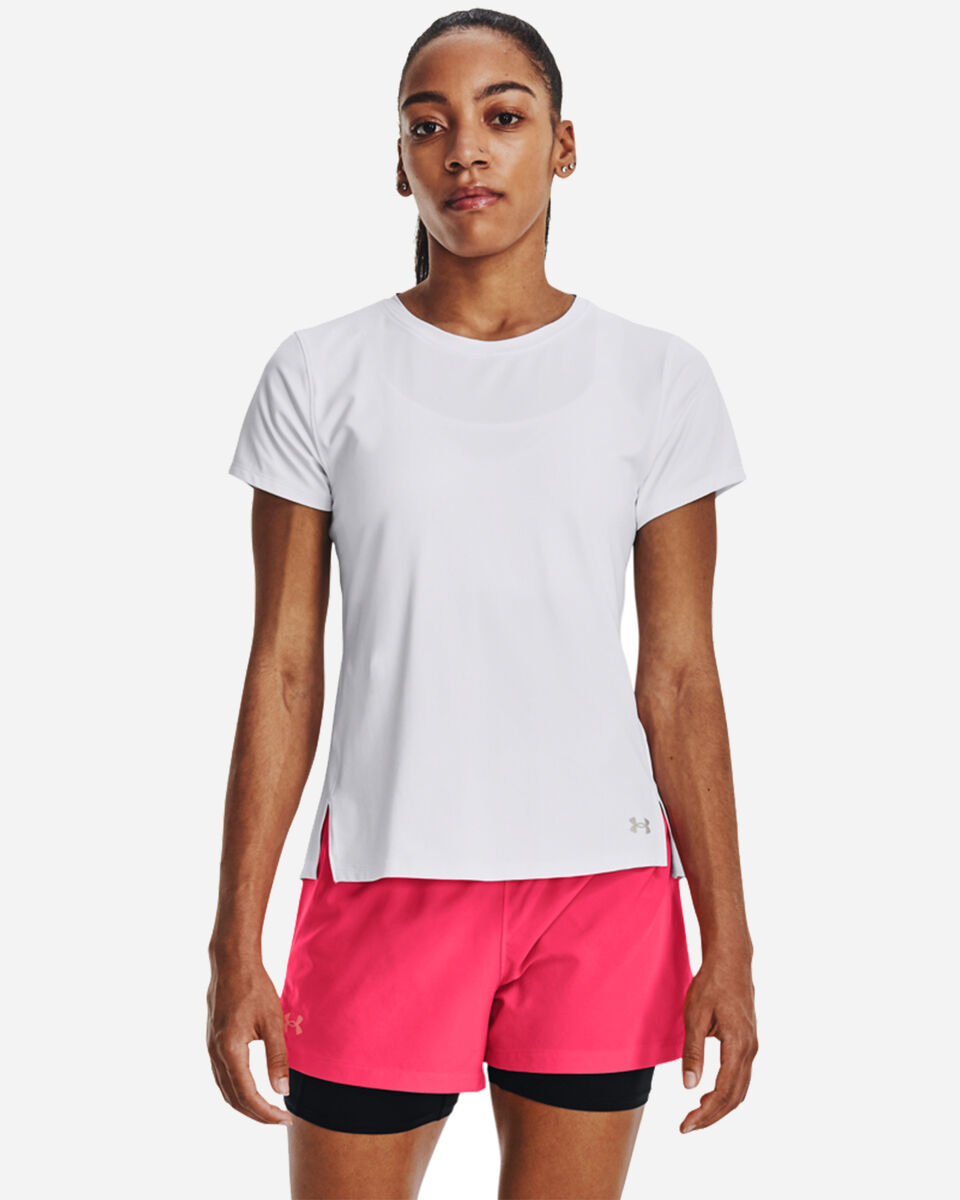  T-Shirt running UNDER ARMOUR ISO-CHILL LASER W S5528549|0100|LG scatto 0