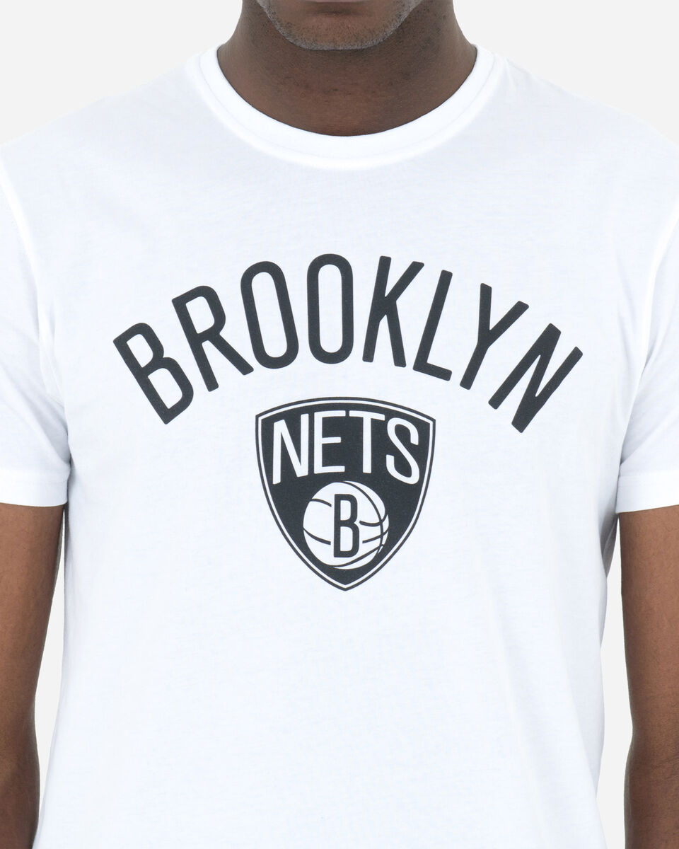  T-Shirt NEW ERA NBA LOGO BROOKLYN NETS M S5061642|100|S scatto 2