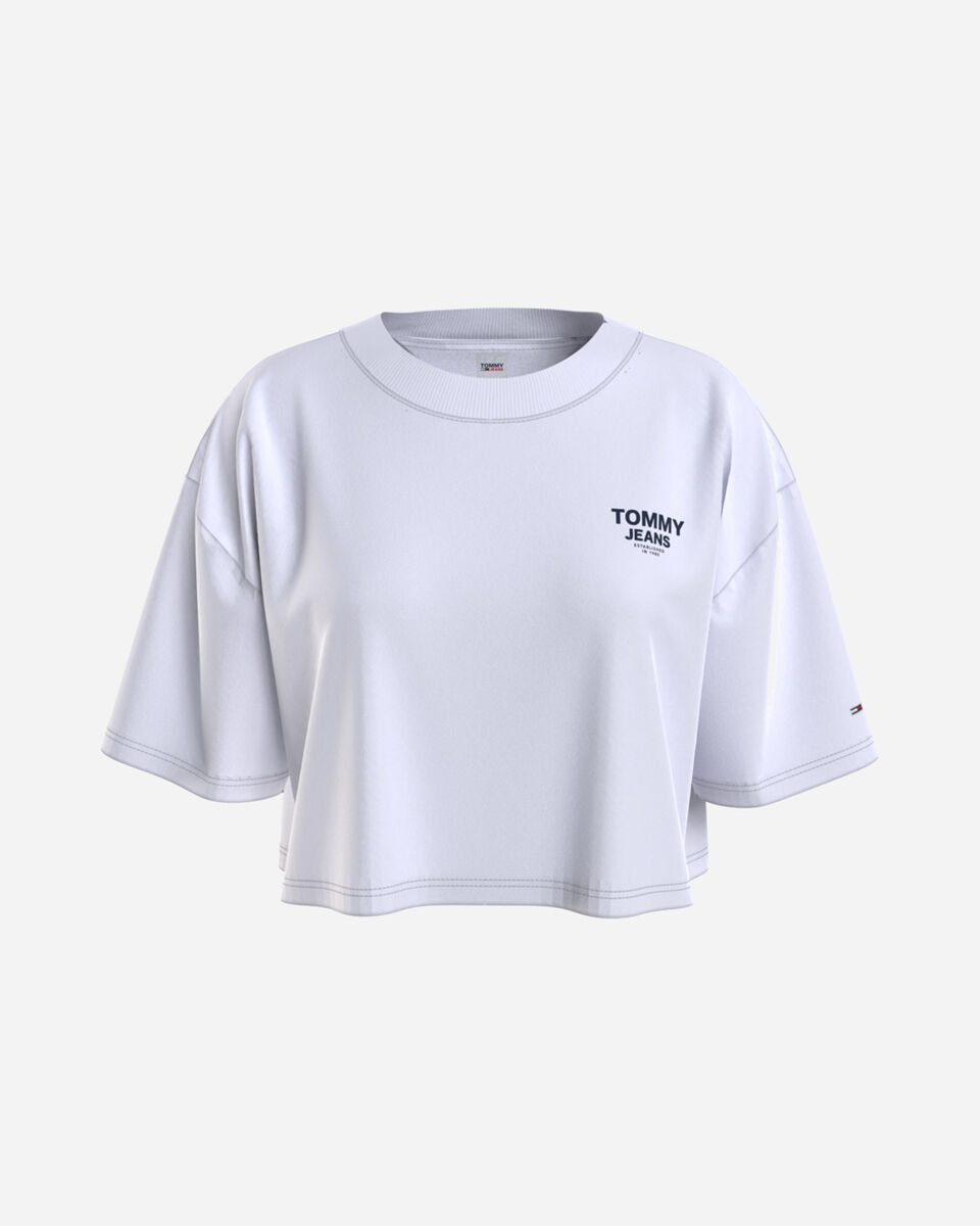  T-Shirt TOMMY HILFIGER OVRSZD CROP W S4105878|YBR|XS scatto 0