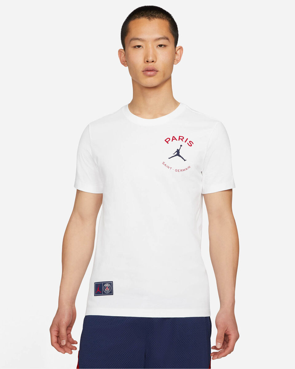  T-Shirt NIKE JORDAN PSG LOGO M S5303681|100|XS scatto 0