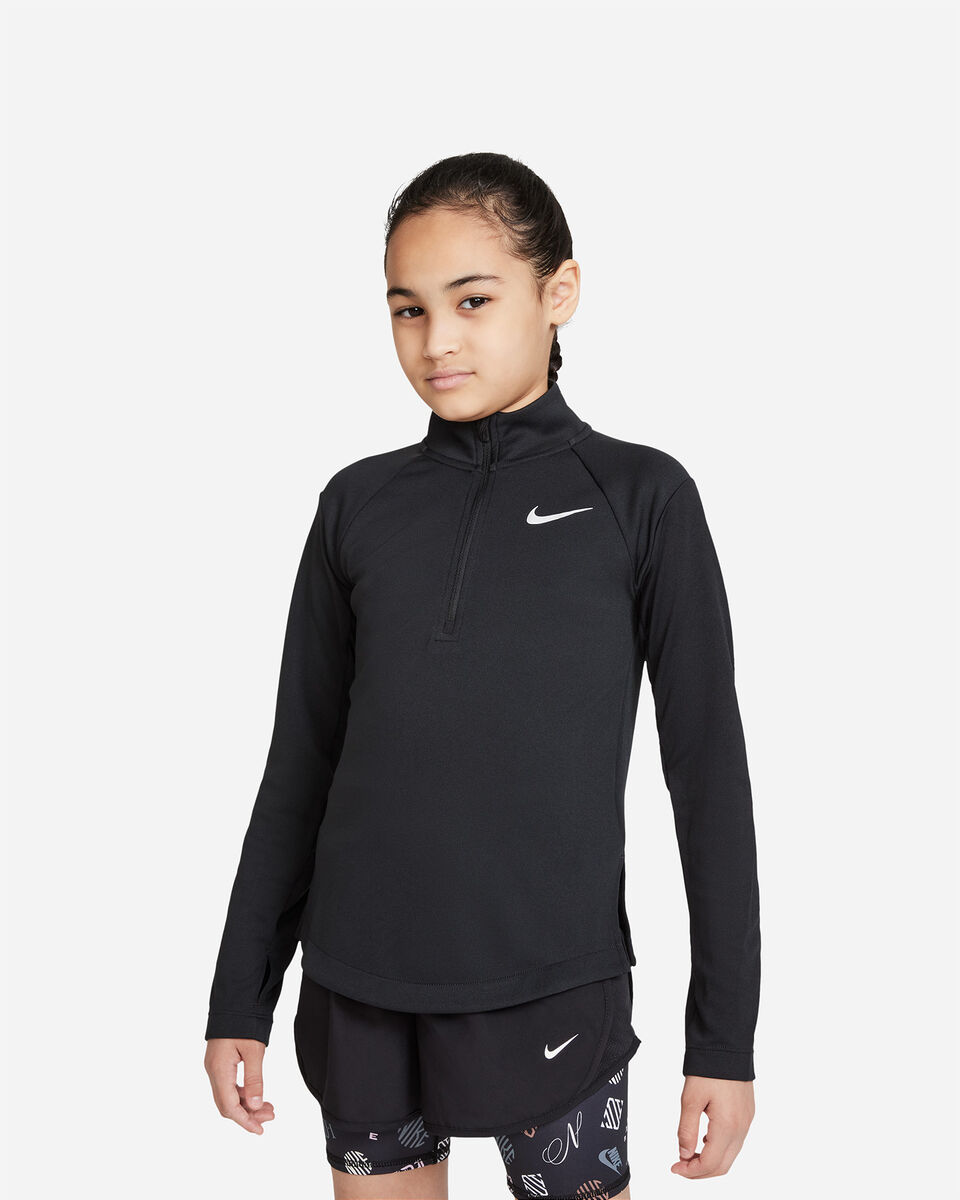  Felpa NIKE POLY RUNNING JR S5320228|010|S scatto 0